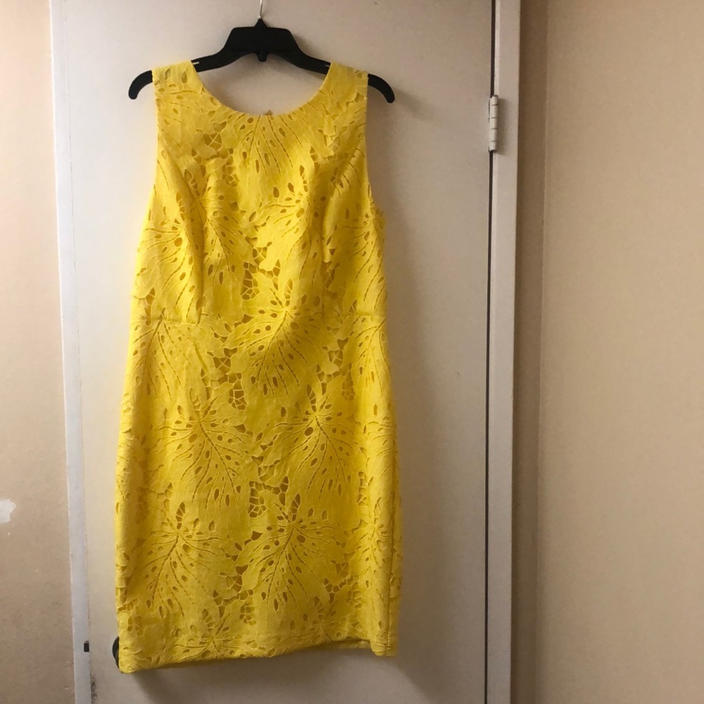 RSVP by Talbots women’s yellow dress size 12